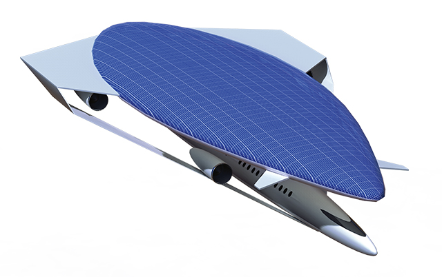 avion solaire du futur